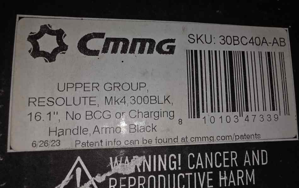 CMMG / Griffin Armament 300 Blackout