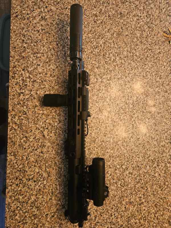PSA Sabre-15 Forged 11.5" 5.56 Pistol w/Rifle Sped